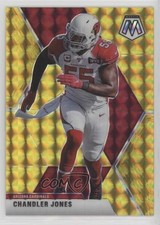 2020 Panini Mosaic Gold Mosaic Prizm 6/10 Chandler Jones #12 zk7