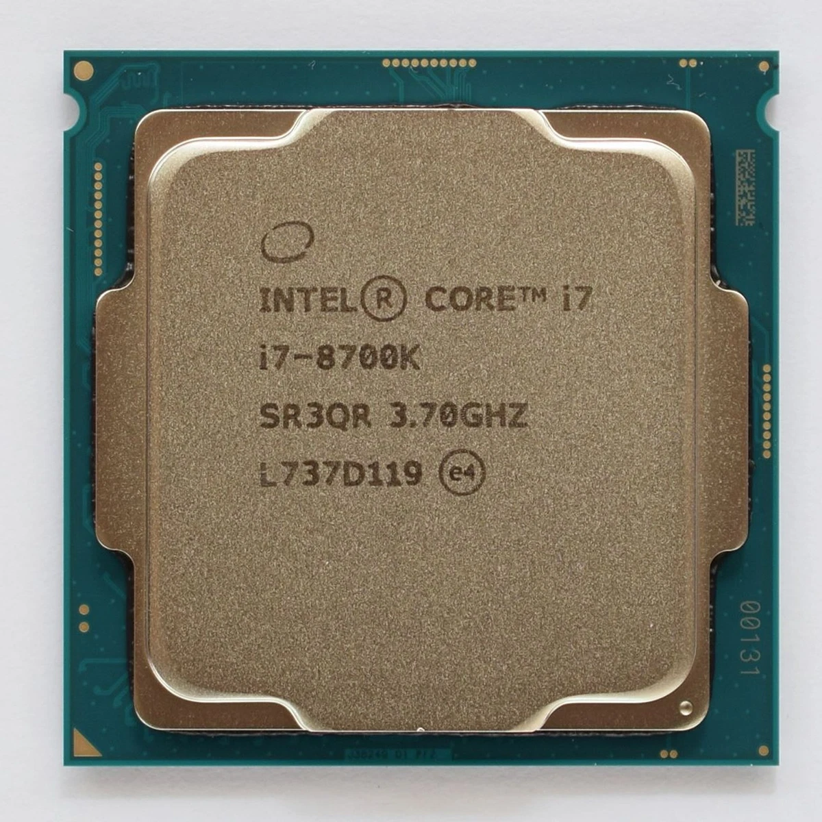 Intel Core i7-8700K Processor Model LGA 1151/H4 Socket Type