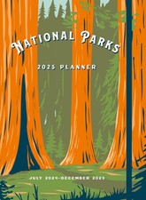 National Parks 2025 Weekly Planner: July 2024 - December 2025-Ed