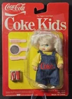 Vintage BBI Toys 1986 Coca Cola Coke Kids Doll  w/Accessories