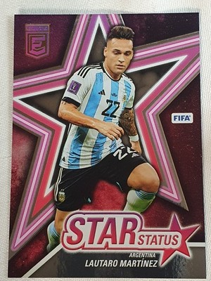 Nr.3 Lautaro Martinez (Argentina) Panini Donruss Elite Fifa 22-23 Star Status