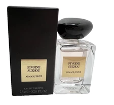 Giorgio Armani Prive Parfum PIVOINE SUZHOU Eau De Toilette EDT 0.26oz/ 7.5ml NIB