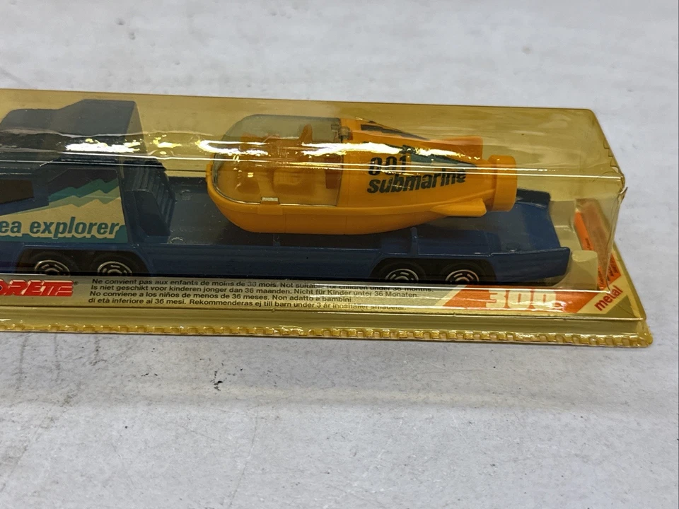 Majorette Deep Sea Explorer Transporter ~#300~ New! FRANCE - Image 4 of 4