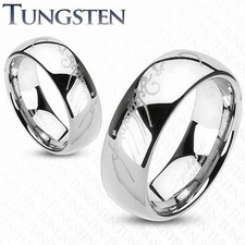 Tungsten Ring 'LORD OF THE RING' Silver Plated
