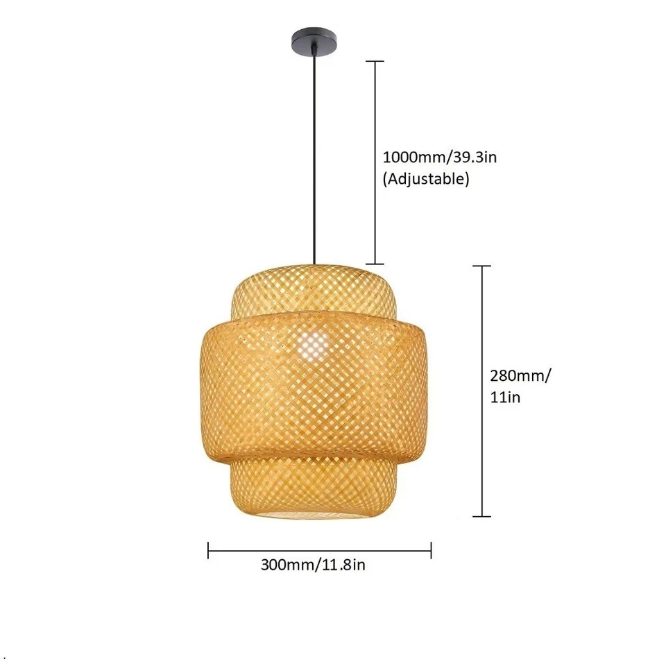 Muji Chandelier Ceiling Light - Image 3 of 4