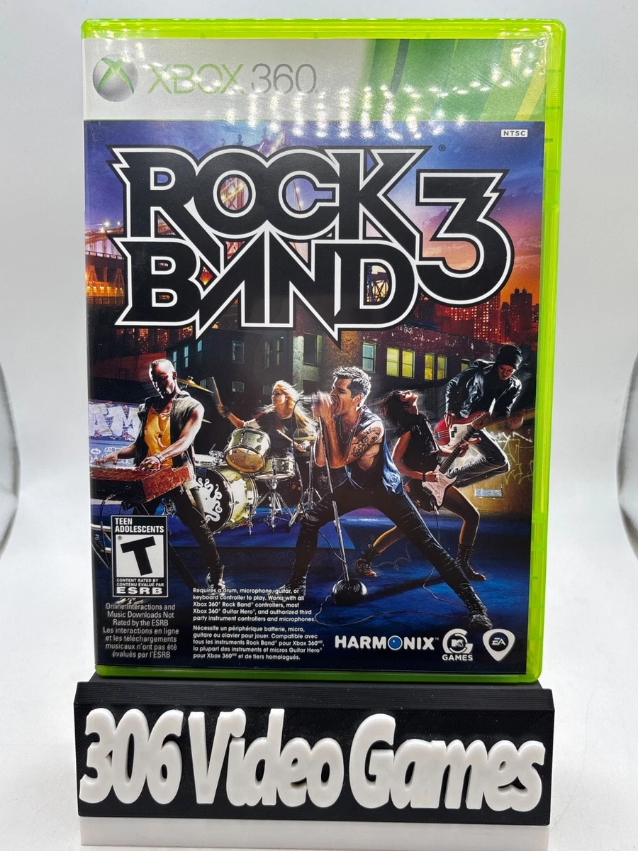Microsoft Xbox 360 Rock Band 3 Music Video Games for sale | eBay