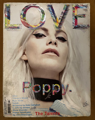 Vintage LOVE Magazine issue 14 Poppy Delevingne Autumn/winter 2015 The Talents