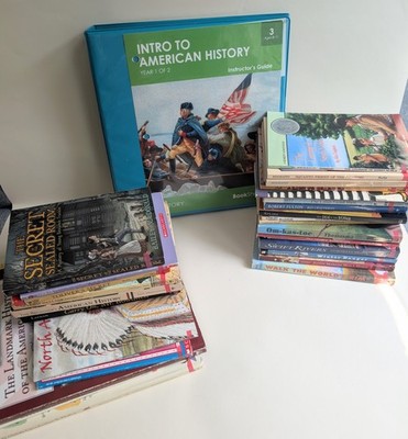 BookShark Level 3 American History Curriculum Set - Instructor's Guide & Books