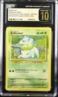 CGC 10 PRISTINE Pokemon Bulbasaur 001/034 Trading Card Game Classic CLV Holo