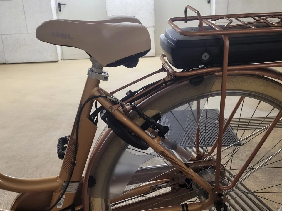 Elektro Fischer Fahrrad RETRO Stil mit Korb, - Bild 2 von 4