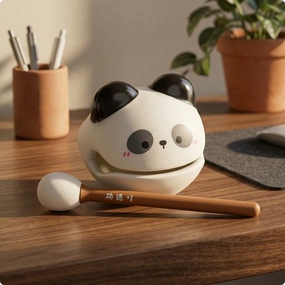 Maneki-Neko Figur Stressabbau Glückskatze Dekofigur Geschenkidee für Schüler