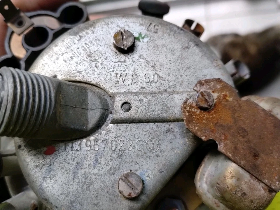RARO VW Volkswagen Beetle Bug Speedo velocímetro calibre 1957 OEM COMO ESTÁ SIN PROBAR  Foto 4 de 4
