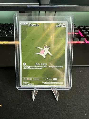 Slakoth 212/191 Illustration Rare Surging Sparks Pokemon Near Mint