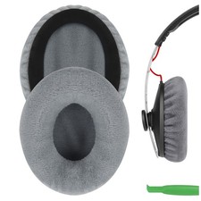Geekria Velour Ear Pads for Sennheiser Momentum On-Ear Headphones Grey 