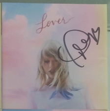 Taylor Swift Autographed Signed Lover CD Booklet AMCo LOA Perfect Heart