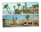 Jamaican Beach Motel Ormond Beach FL vintage postcard Unposted