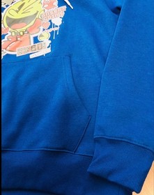 Pac-Man Famicom Hooded Sweatshirt Blue L New Tags Rare Unisex JAPAN