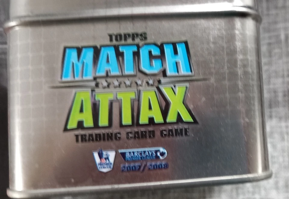 Match Attax 07/08 2007/2008 Collector's Tin With Coin READ - Image 3 of 4