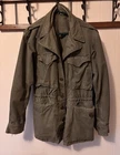 Vintage Army Issue WWII Field Jacket M-1943 Military Combat 34R Olive Drab