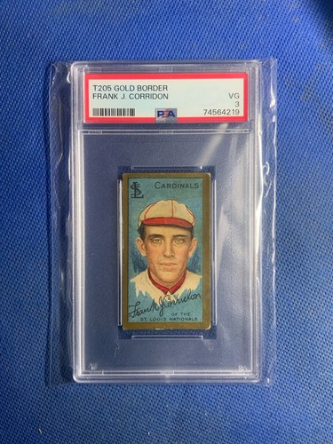 1911 T205 Gold Border Frank J. Corridon PSA 3