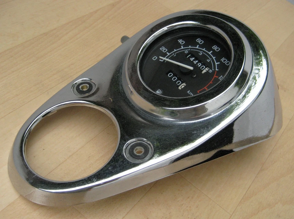 DAELIM VT 125 TYP VT125FK COCKPIT KOMPLETT TACHOMETER TACHO + COCKPITVERKLEIDUNG - Bild 2 von 4