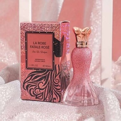 La Robe Fatale Rose Eau De Parfum Vaporisateur Natural Spray, 30 ml. Imperfekte Box