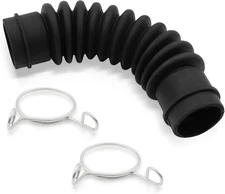 Washer Drain Hose Assembly AEM73213001 for LG Machines with Steel Clamps