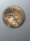 1876 Indian Head Small Cent UNC BU MS. cleaned recently but nice coin