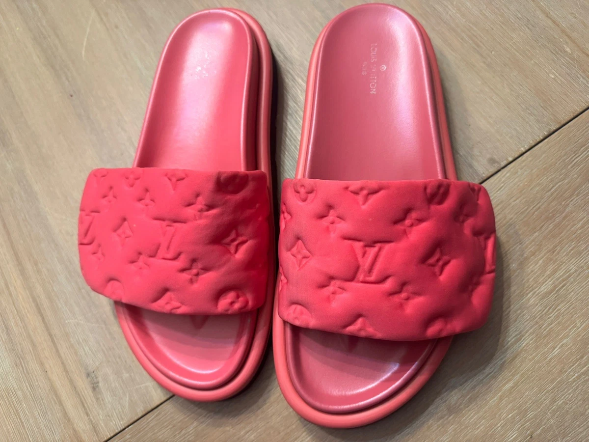 Louis Vuitton Pink Sandals for Women for sale - eBay ✨美品✨LOUIS