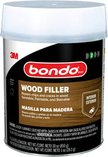 3M Bondo Wood Filler   30 Fl Oz, High-Performance Two-Part Formula for Interior