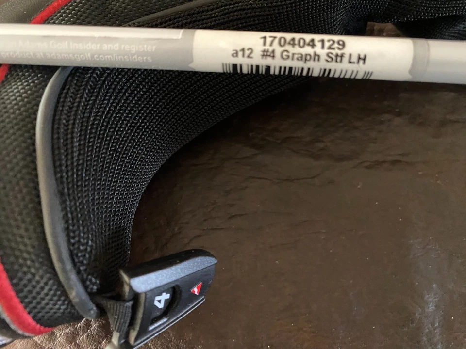 Adams Idea A12 4 Iron Hybrid 21 * Stiff Flex Graphite - Left Handed - Image 3 of 4