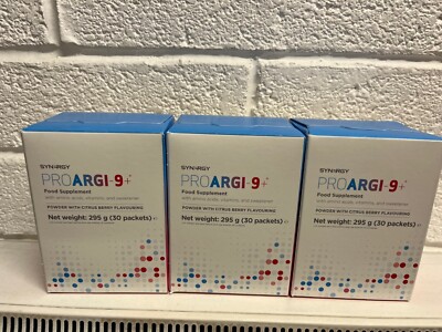 3 Packungen Pro Argi 9 Arginin * Aminosäuren * Komplexer * Herz * Potenz