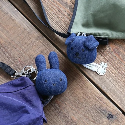 BON TON TOYS Miffy Denim Rounded Bag Charm Keychain Raw Gift from JAPAN NEW - Bild 4 von 6
