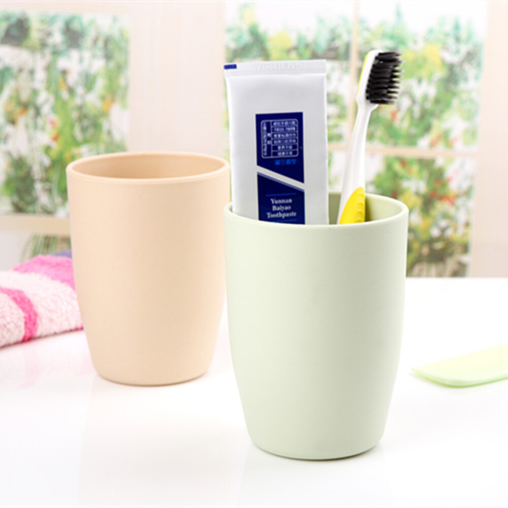 Bathroom Accessories Unbreakable Drink Cup Tooth Mug Plastic Toothbrush Cup