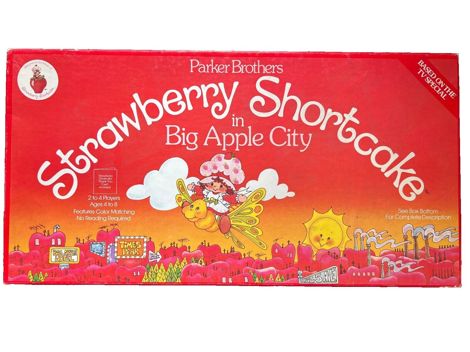 Juegos Parker Brothers Strawberry Shortcake