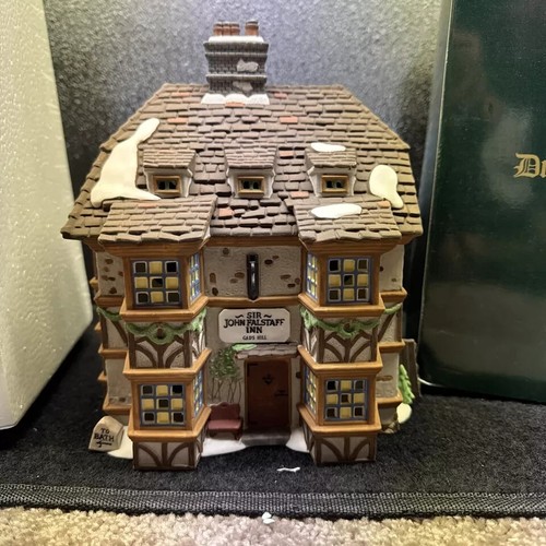 Department 56 Dickens Village Sir John Falstaff Inn 4th Ed 1995 5753-3 - Picture 5 of 7