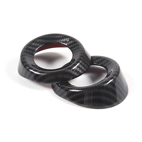 Tapas de estilo de anillo tweeter estilo carbono para Honda Pilot 2015-22 - Imagen 9 de 12