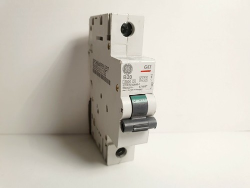 GE EP61 EP101 GENERAL ELECTRIC MCB CIRCUIT BREAKERS 6 16 20 32 63A TYPE B, C & D - Picture 8 of 15