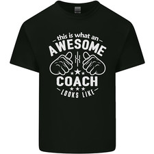 This Is What an Awesome Coach Looks Like Mens Light Cotton T-Shirt