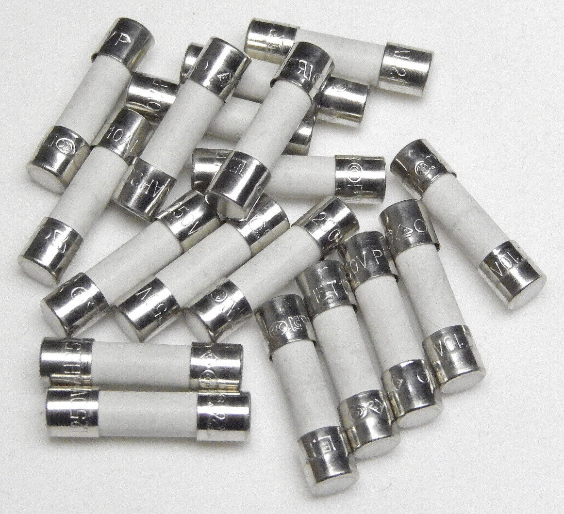 LITTELFUSE T10AH250VP Time Lag CERAMIC Sand Filler 10AMP 250V Fuse 5x20mm