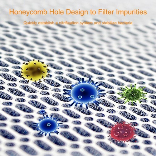 8D Fish Tank Filter Cotton Glue-free High-density Aquarium Filter Sponge - Picture 3 of 10