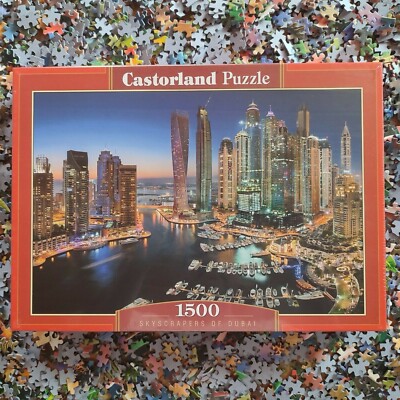 Puzzle - Skyscrapers of Dubai - 1500 Teile, Castorland (151813)