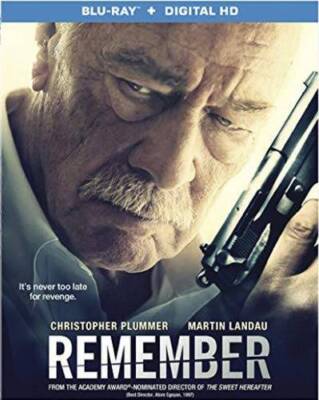 Remember Bluray  Digital HD Blu-ray - Blu-ray By Christopher Plummer - GOOD
