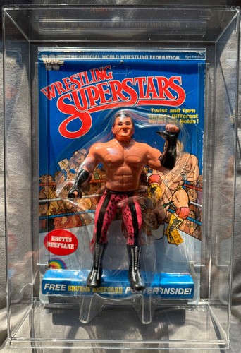 LJN WWF MOC Wrestling Superstars Brutus Beefcake f...