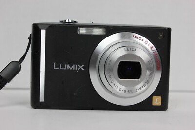 Panasonic LUMIX DMC-FX55 8.1MP Digital Camera Only Tested Working