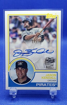 2023 Topps Archives - Jason Kendall - Fan Favorites On Card Auto Pirates
