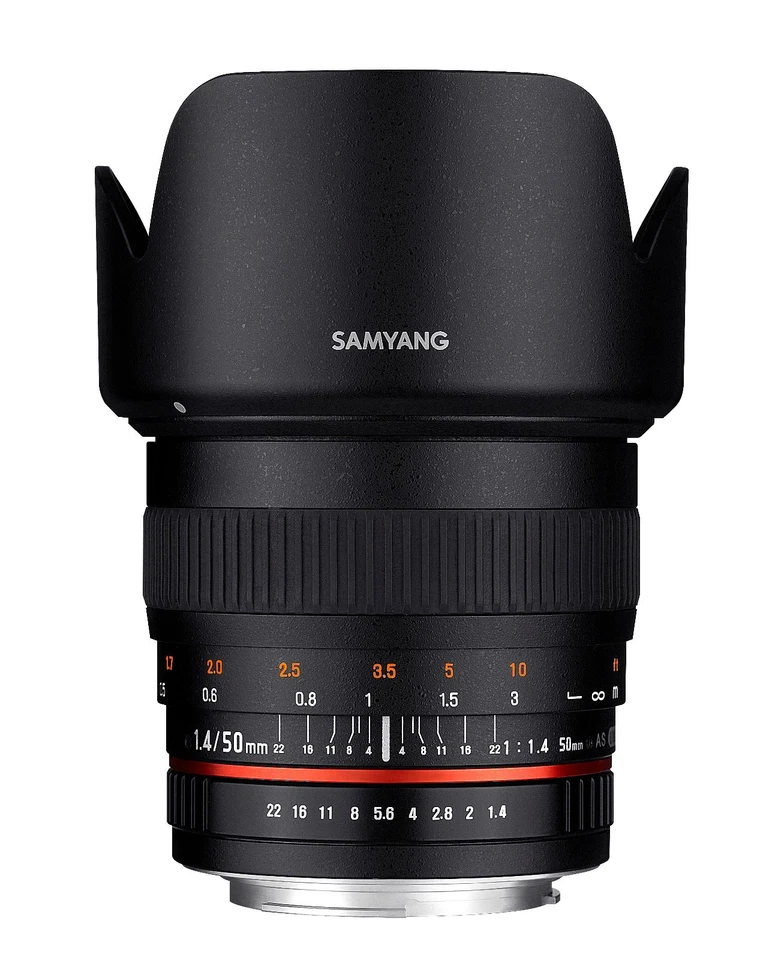 Samyang 50mm F1.4 Lens for Canon EF DSLR Cameras - Model SY50M-C - Image 2 of 4