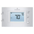 Emerson 80 Series 24v/Millivolt 2 Wire 4.5" Display Digital Single Stage Non Programmable Thermostat For Conventional Systems With Keypad Lockout & Temp Limits - White