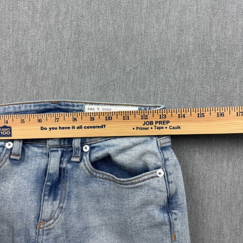 Rag & Bone Jeans Womens 25 Fit 25X26 Cate Mid Rise Ankle Skinny Light Wash Denim - Picture 7 of 15
