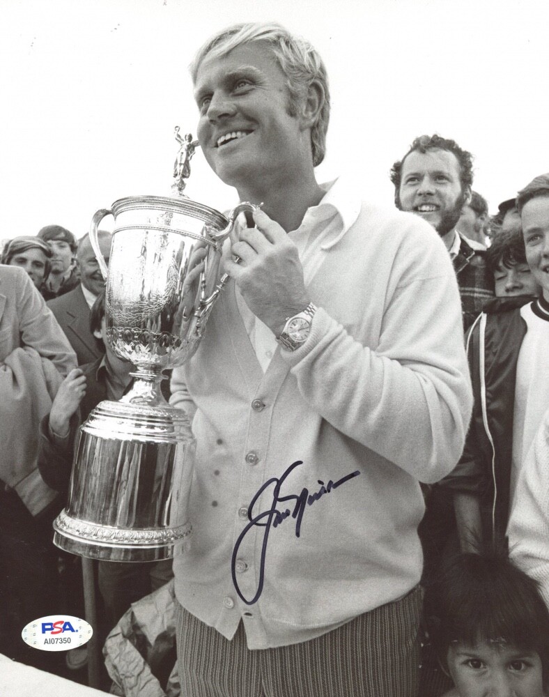 Jack Nicklaus Autographed Signed 8x10 Photo PSA Hologram A3 